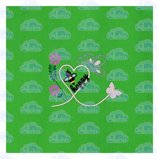 Canvas Tote Bag - Bee Happy