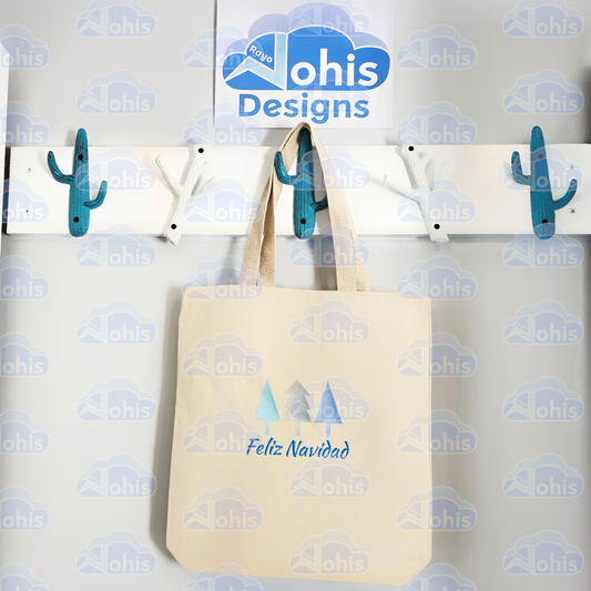 Canvas Tote Bag - Feliz Navidad
