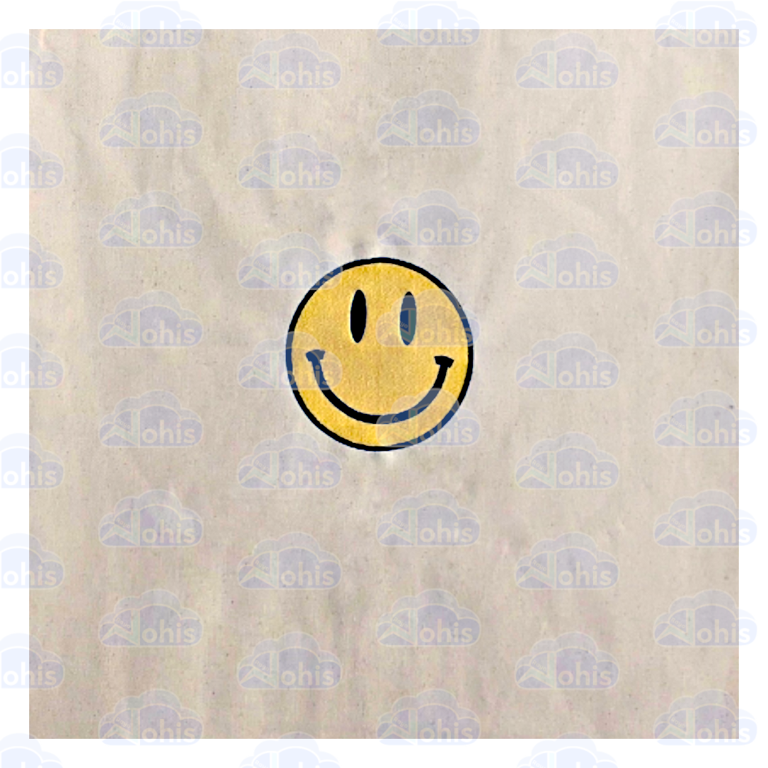 Canvas Tote Bag - Happy Emoji