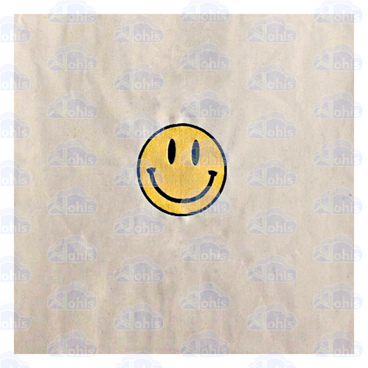 Canvas Tote Bag - Happy Emoji
