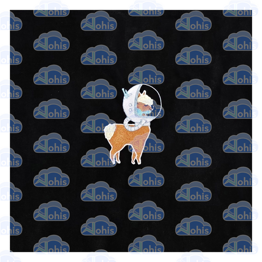 Canvas Tote Bag - Space Llama