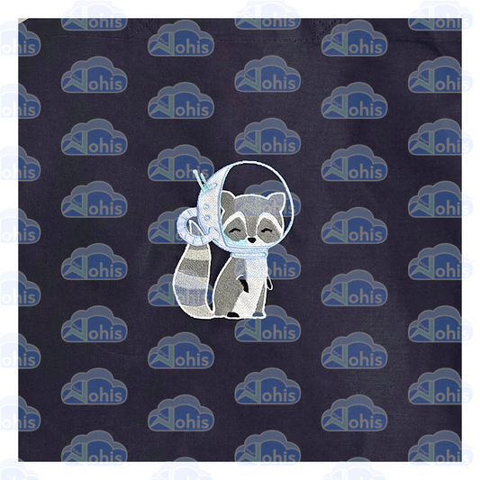 Canvas Tote Bag - Space Raccoon