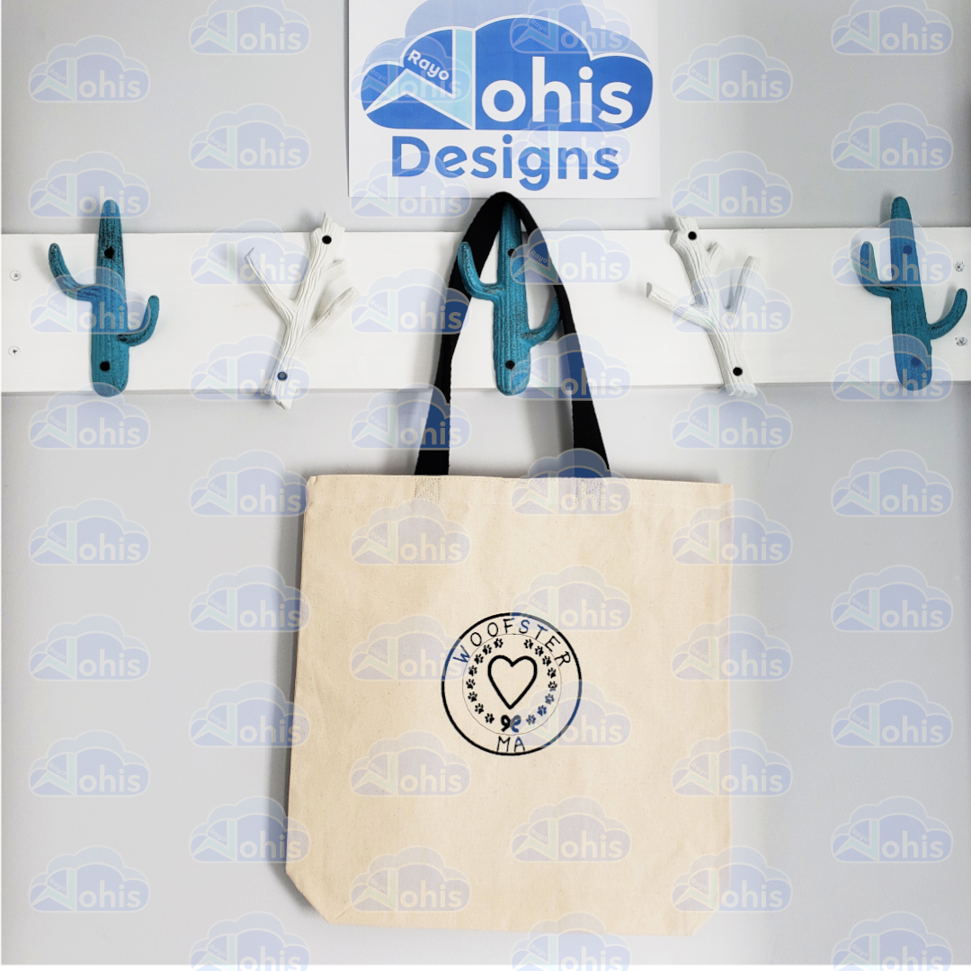 Canvas Tote Bag - Woofster MA