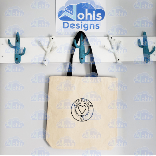 Canvas Tote Bag - Woofster MA